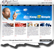 This site was developed with Dreamweaver and is edited by client using Adobe Contribute.